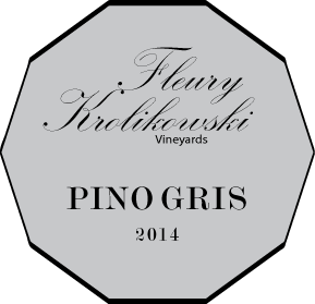 Pinot Gris label