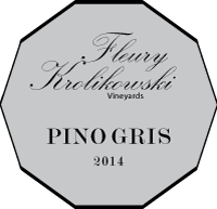 Pinot Gris label