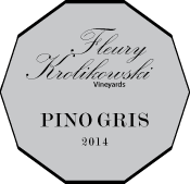 Pinot Gris label